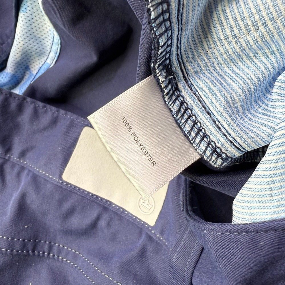 Peter Millar Mens Blue Performance Stretch EB66 Golf Trouser Pants 36x32 - Picture 10 of 14